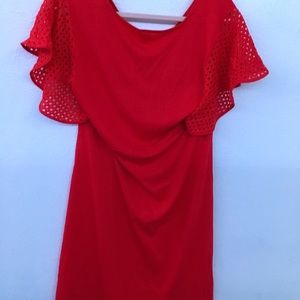 Red dress size L